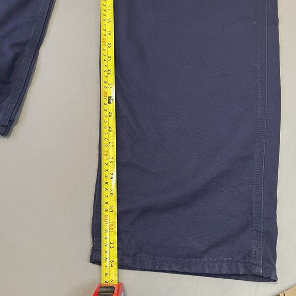NEW Carhartt CAT 2 Mens 44x34 Dark Blue Flame Resistant Cargo Pants Original Fit - Picture 6 of 9